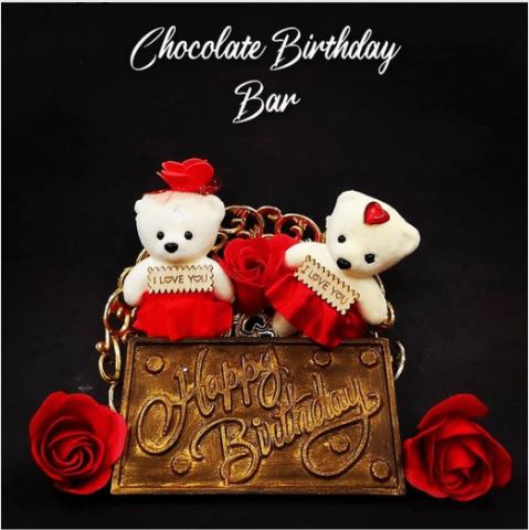 Chocolate Birthday Bar 